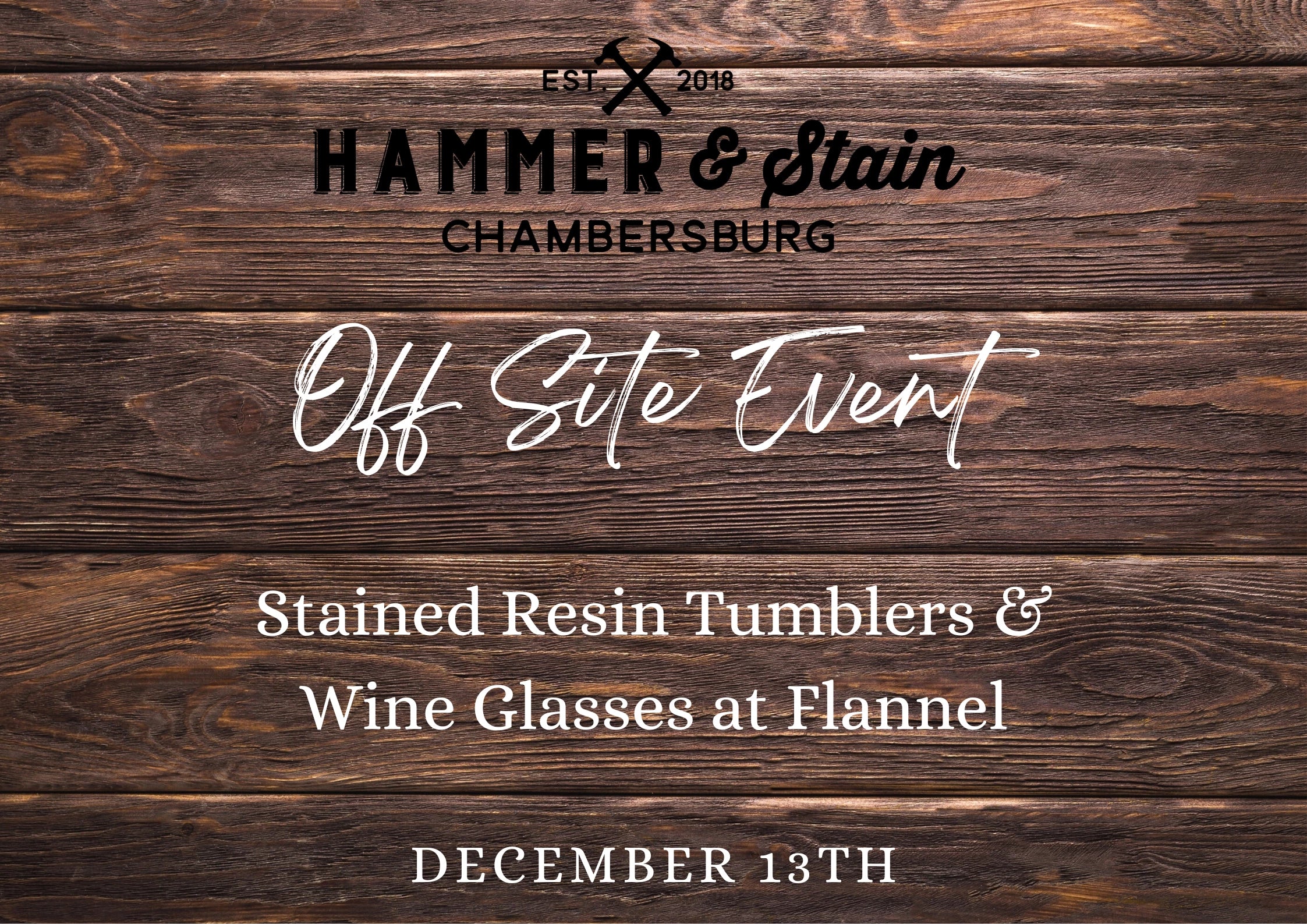 Custom Wine Tumblers – Hammer & Stain West Michigan