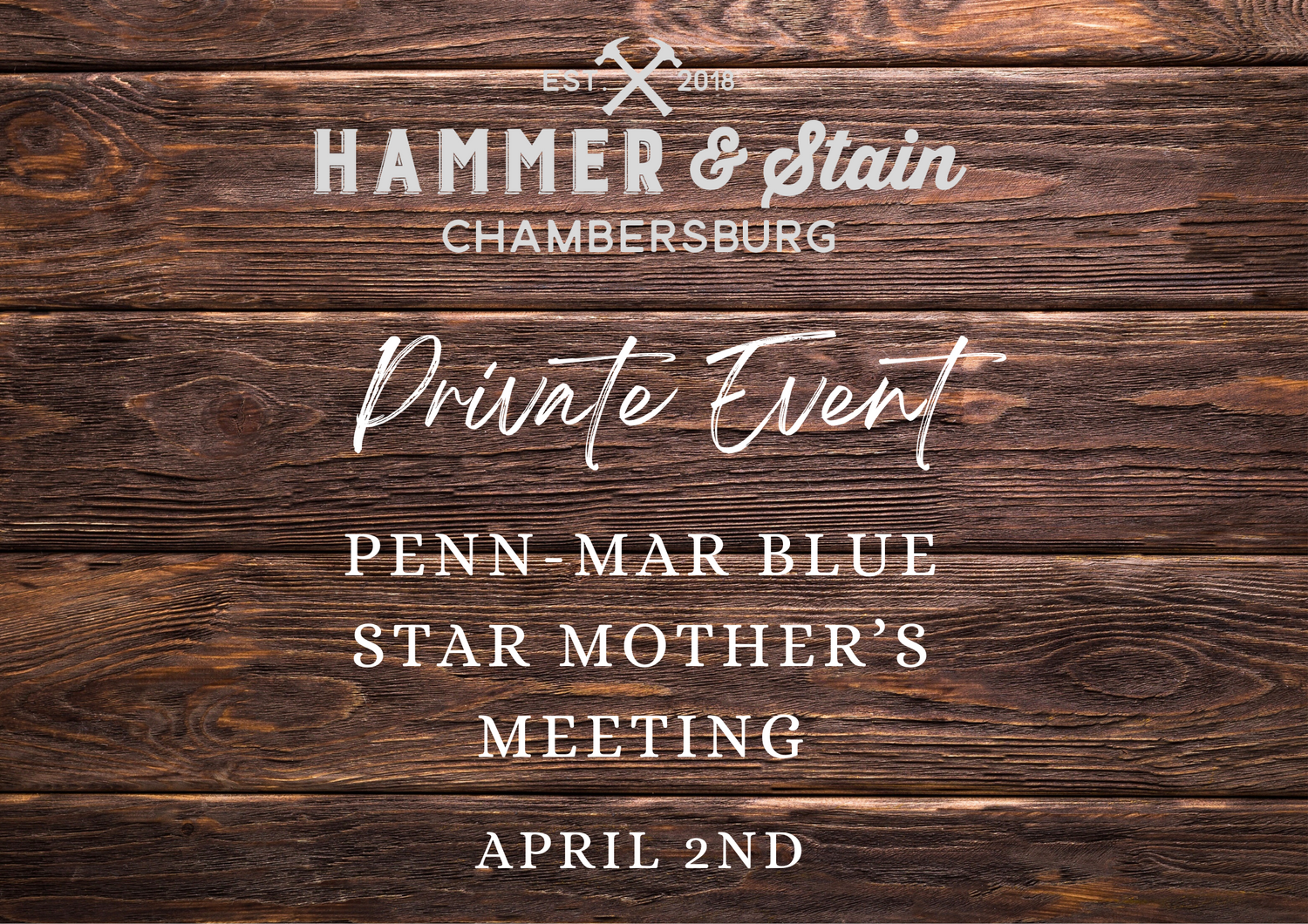 04/02/24 Penn-Mar Blue Star Mothers Meeting 7pm