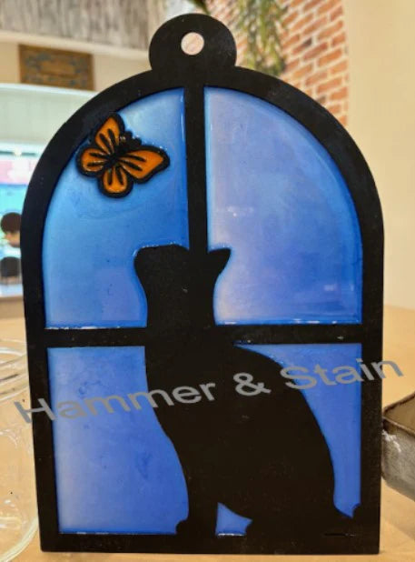 05/22/25 Faux Stained Glass Workshop 6pm