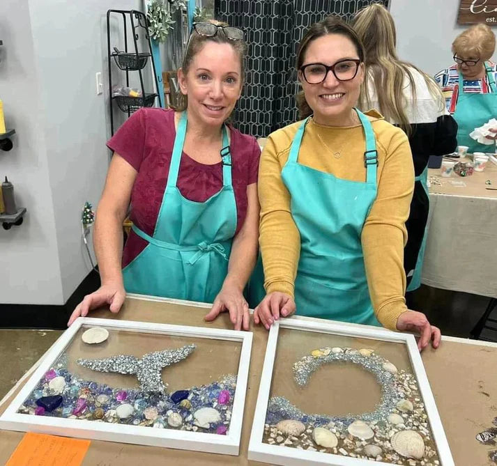 06/25/26 Resin Seascapes Frames Workshop 6pm
