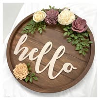 05/17/25 3D Hello Door Hanger Workshop 3pm