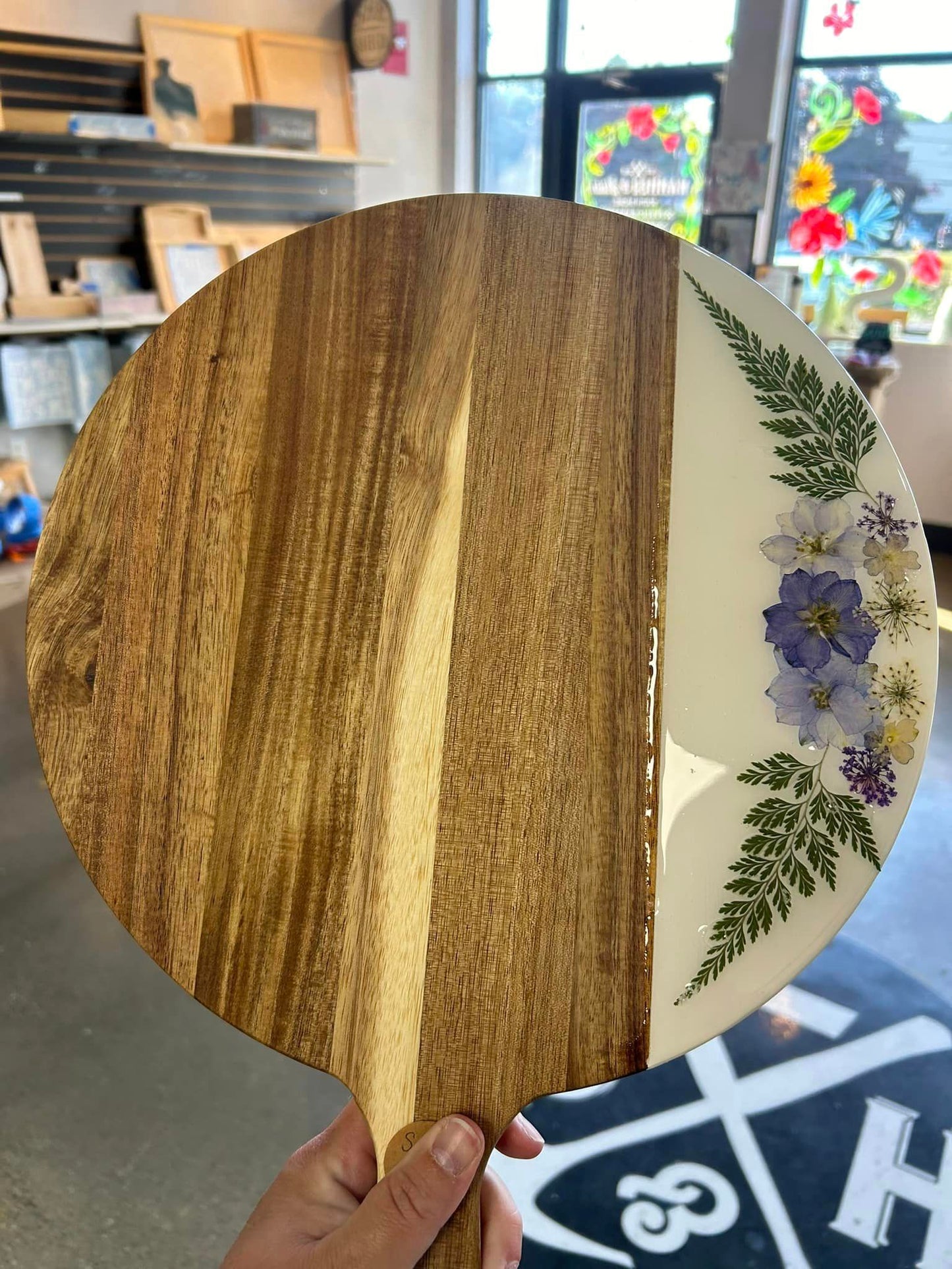 Collection Resin Wildflower Tray Workshop