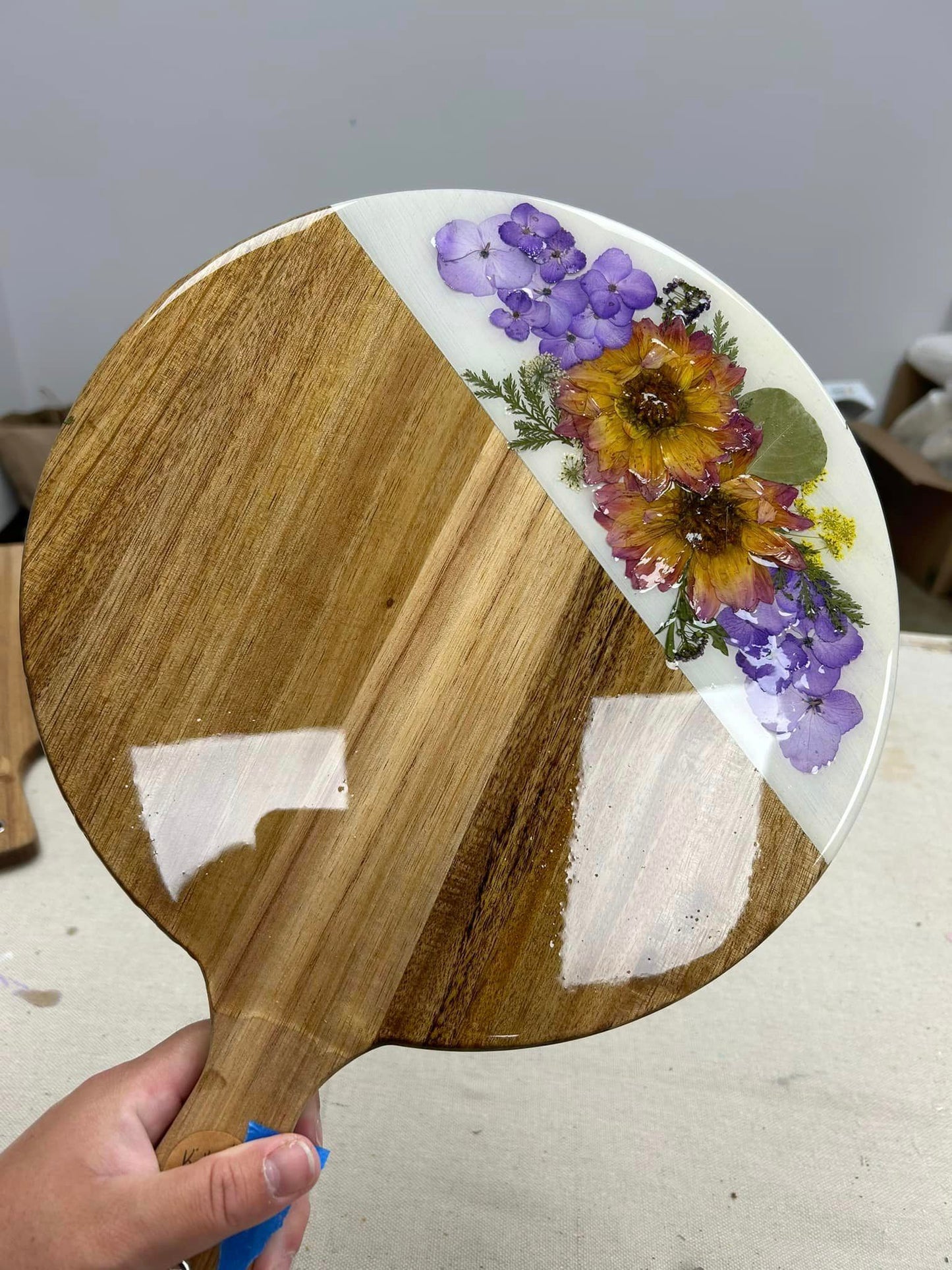 Collection Resin Wildflower Tray Workshop
