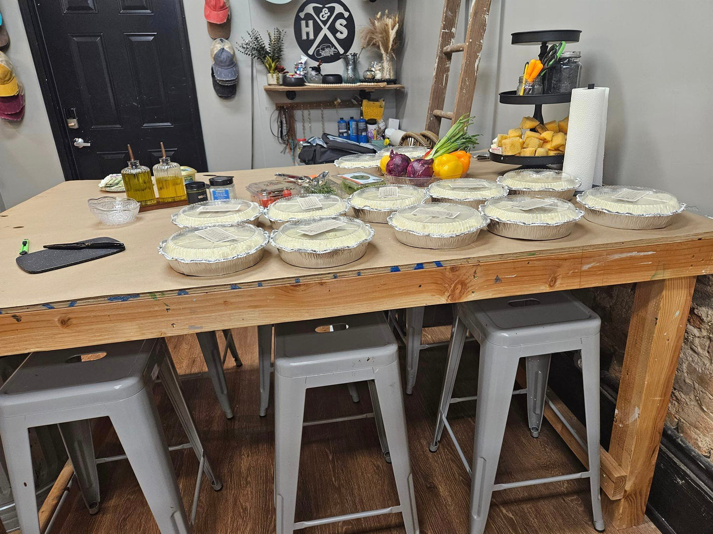 05/08/25 Focaccia & Fizz Workshop 6pm