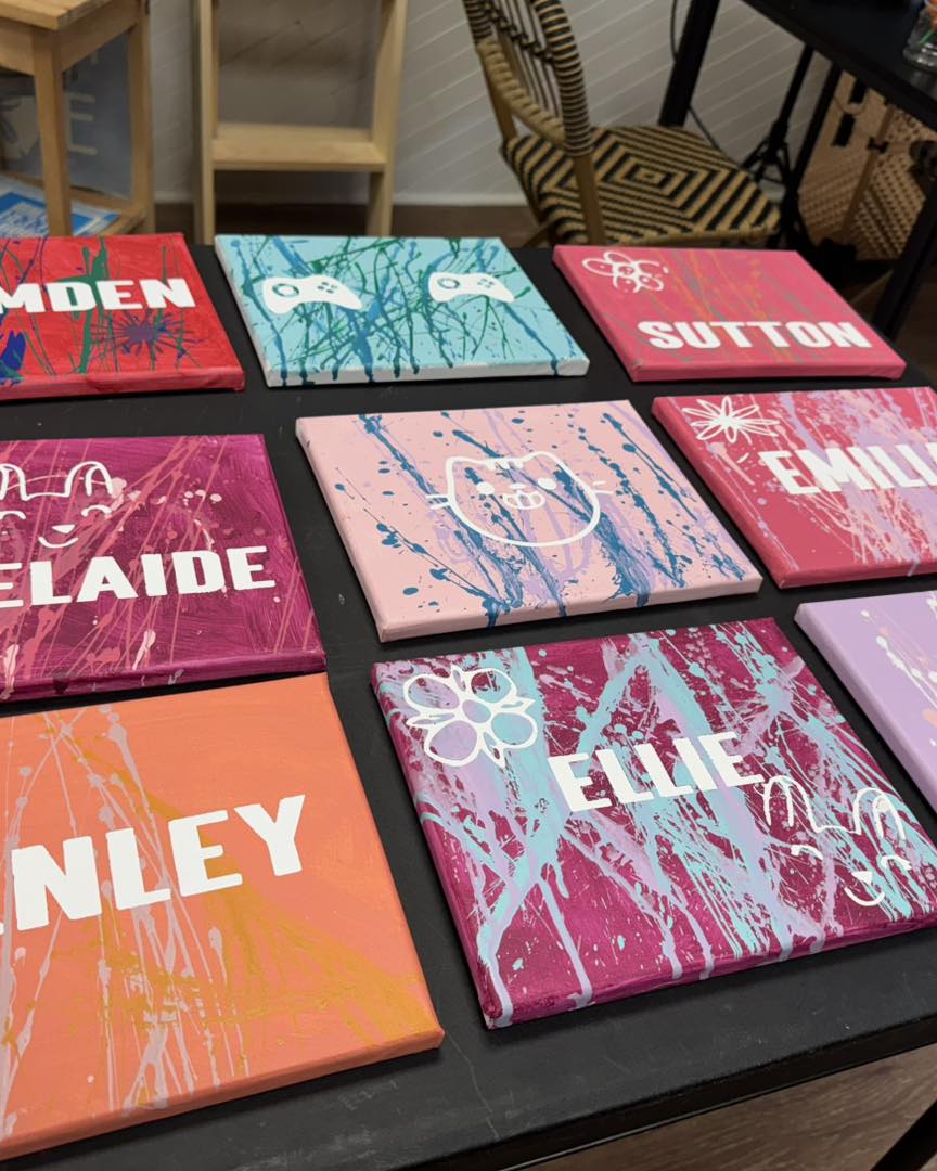 0 Splatter Tent Canvas 8x10