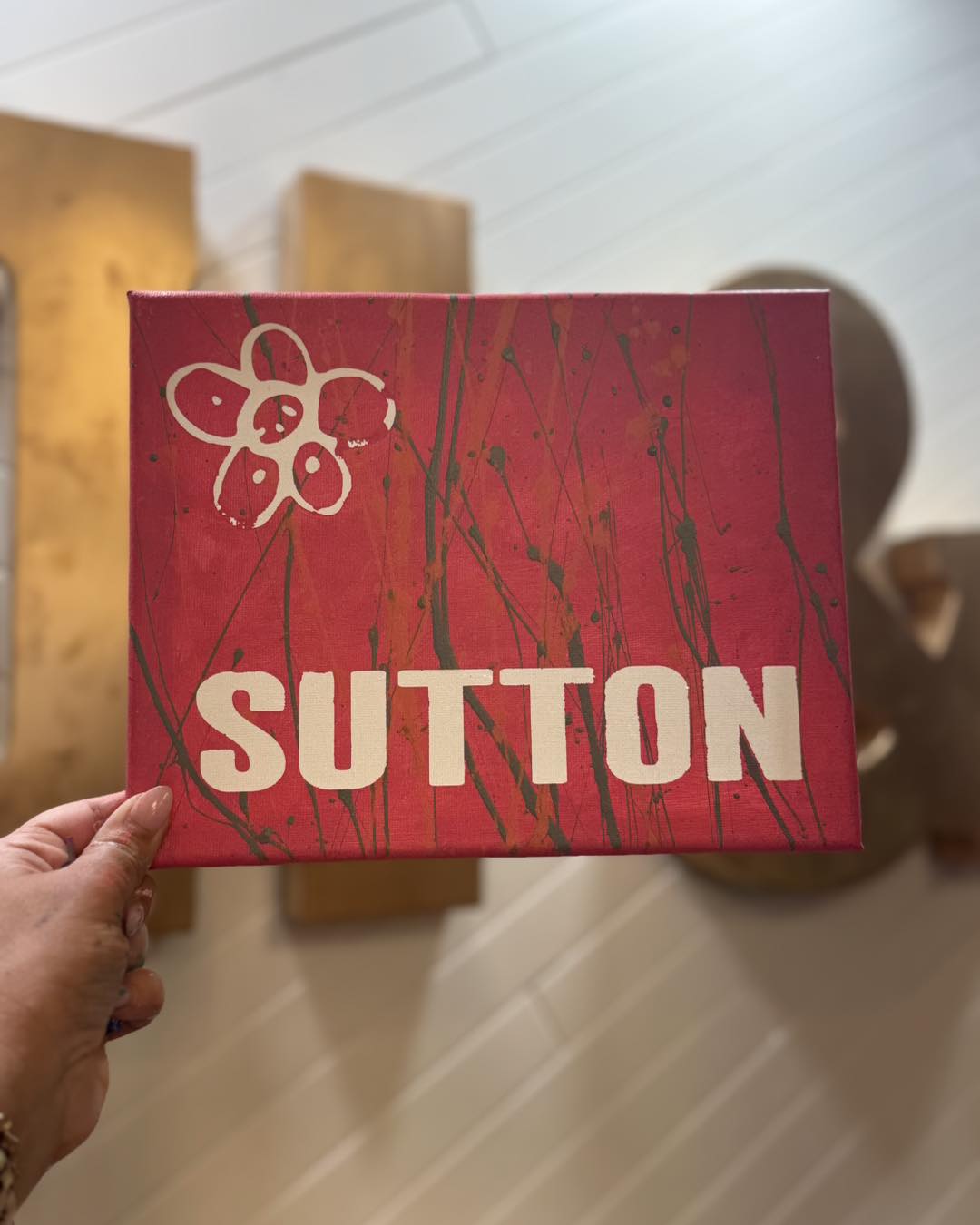 0 Splatter Tent Canvas 8x10