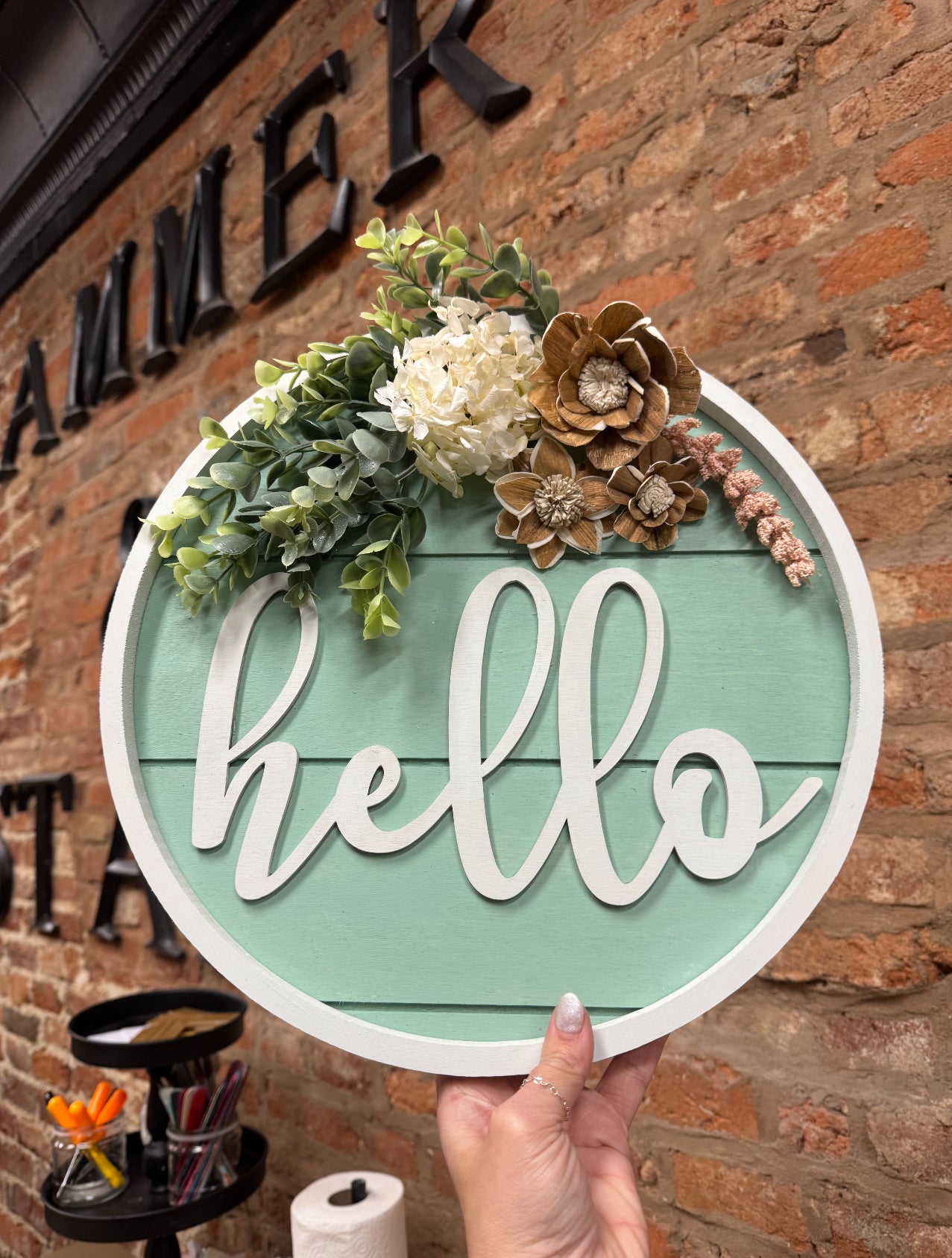05/17/25 3D Hello Door Hanger Workshop 3pm
