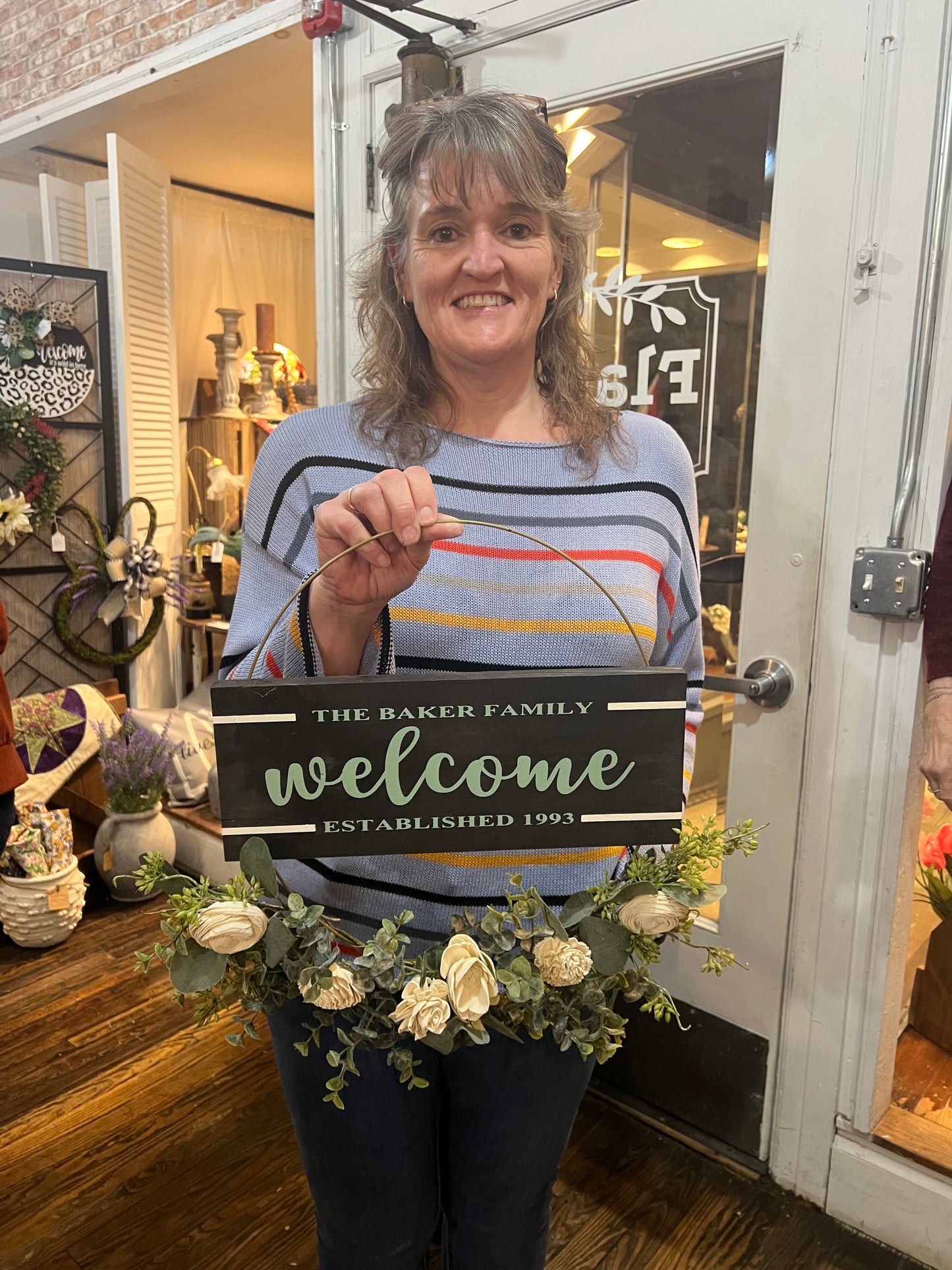 05/01/25 Floral Hoop Wreath Workshop 6pm