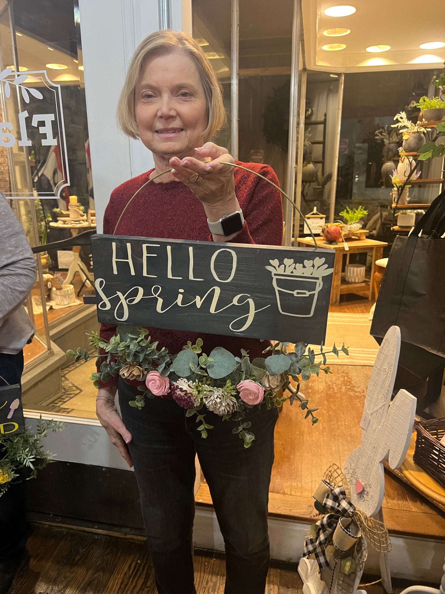 05/01/25 Floral Hoop Wreath Workshop 6pm