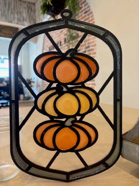 10/08/25 Faux Stained Glass Workshop 6pm