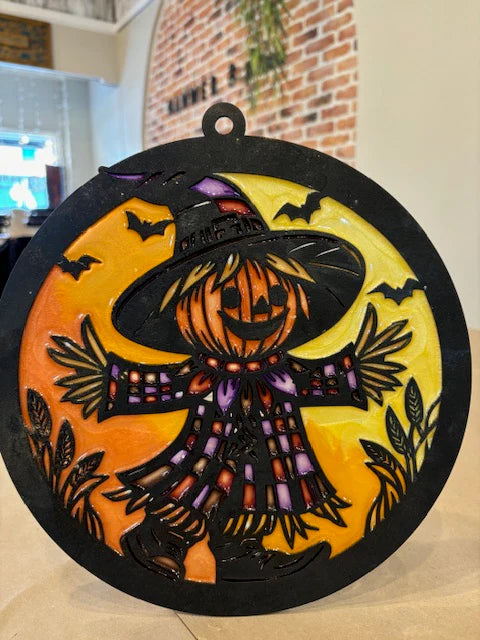 10/08/25 Faux Stained Glass Workshop 6pm
