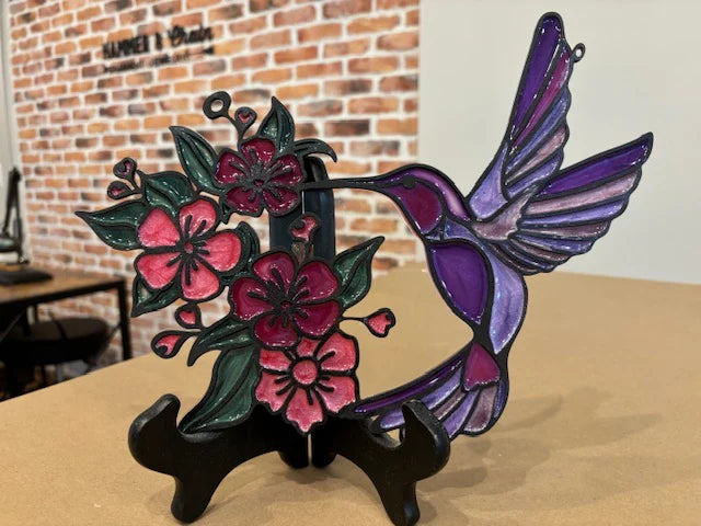 05/22/25 Faux Stained Glass Workshop 6pm