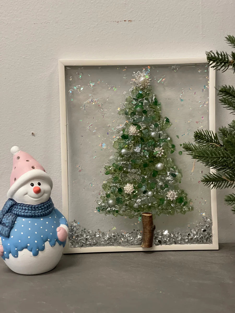 11/06/25 Holiday Resin Glass Frames Workshop 6pm