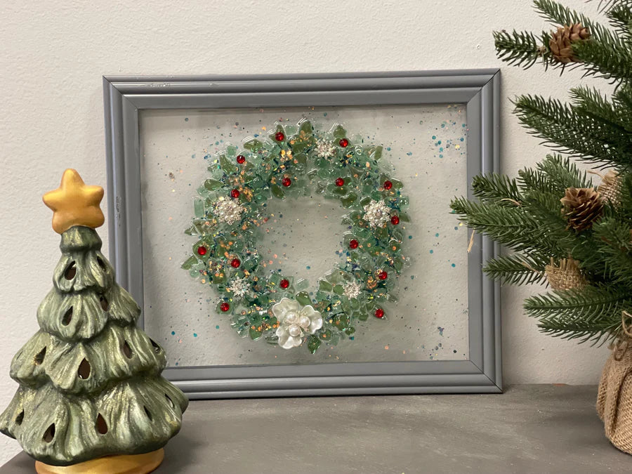 11/06/25 Holiday Resin Glass Frames Workshop 6pm