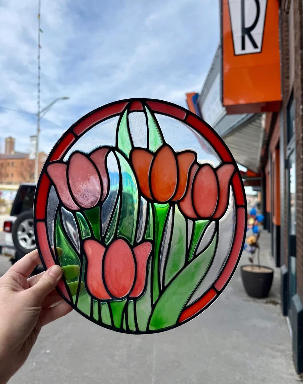 05/22/25 Faux Stained Glass Workshop 6pm