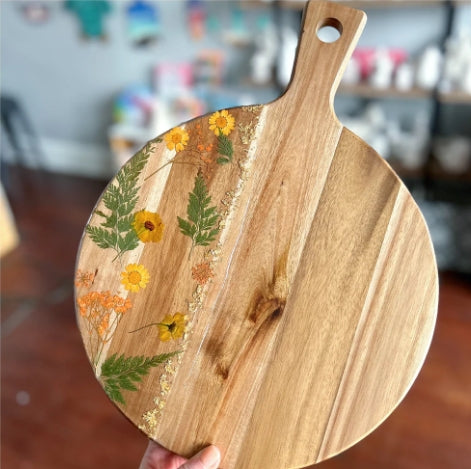 Collection Resin Wildflower Tray Workshop