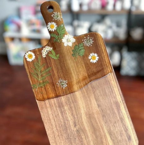 Collection Resin Wildflower Tray Workshop
