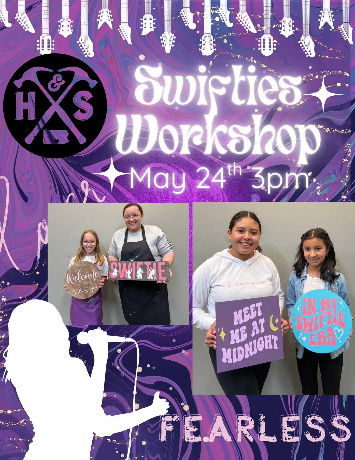 05/24/25 Calling all SWIFTIE Lovers Workshop 3pm