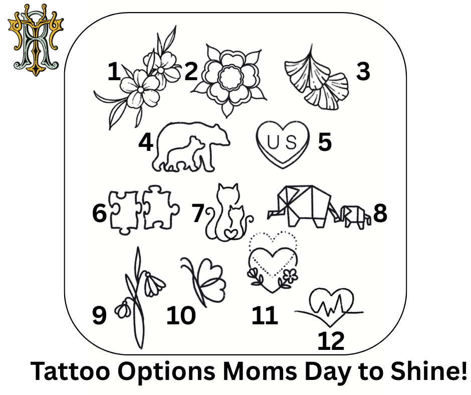05/03/25 Moms Day to SHINE! Mini Tattoos, Fairy Hair, Permanent Jewelry & Perfume Bar 10a-4p