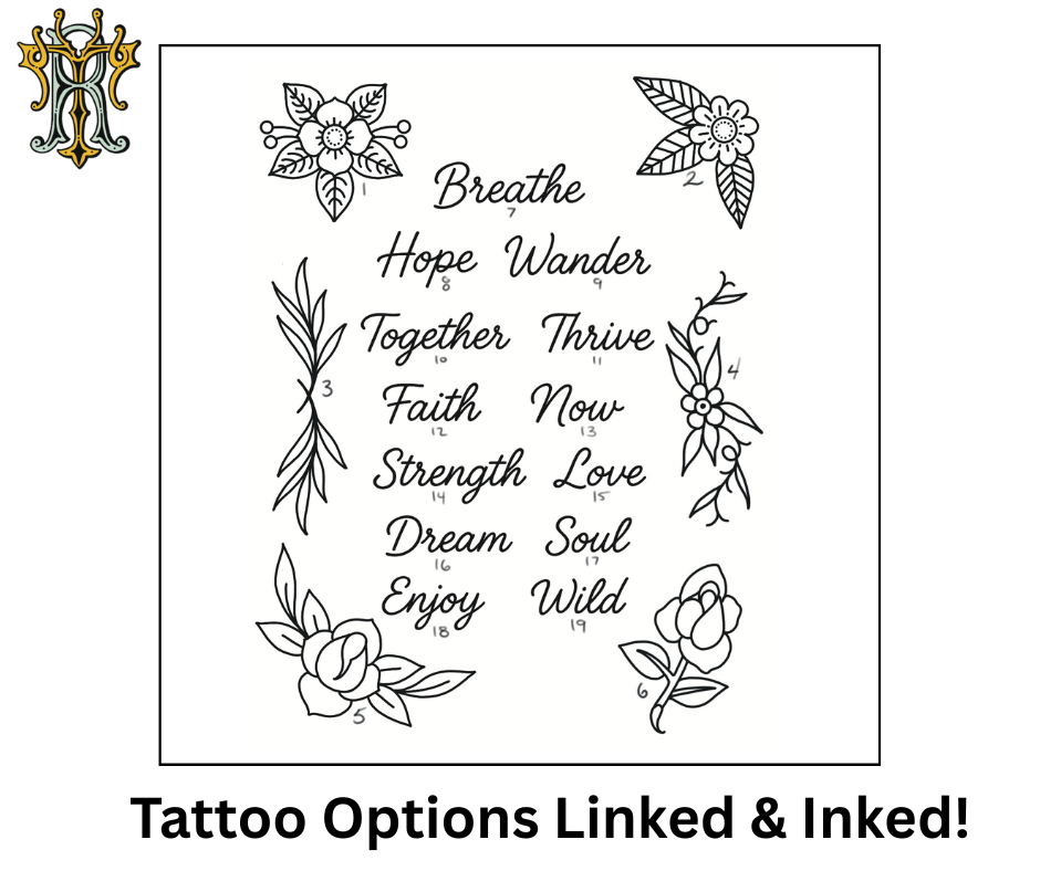 09/27/25 Linked & Inked Girls Day Out! Mini Tattoos & Permanent Jewelry 10a-4p
