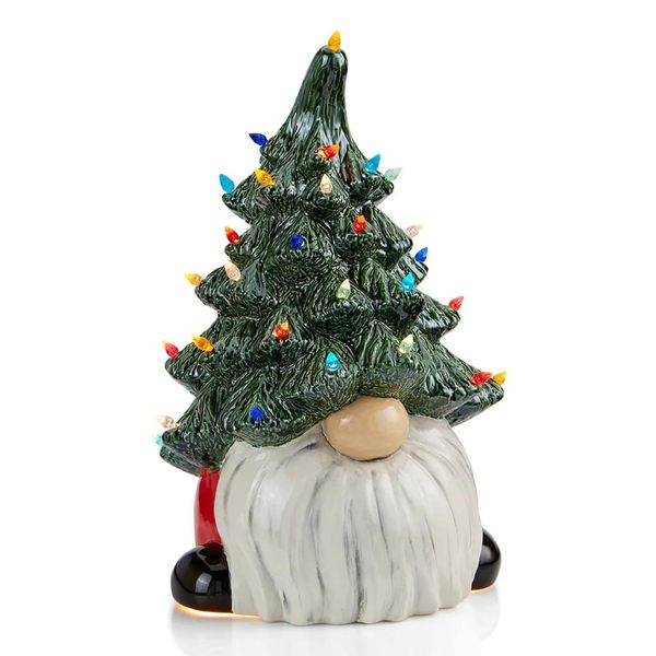 They're Back! PRE-ORDER!!! Christmas lighted Gnome Ceramic Kits
