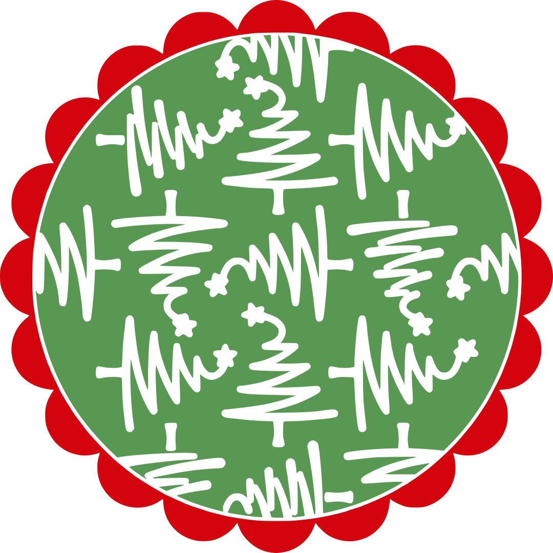 12" Holiday Rounds $37