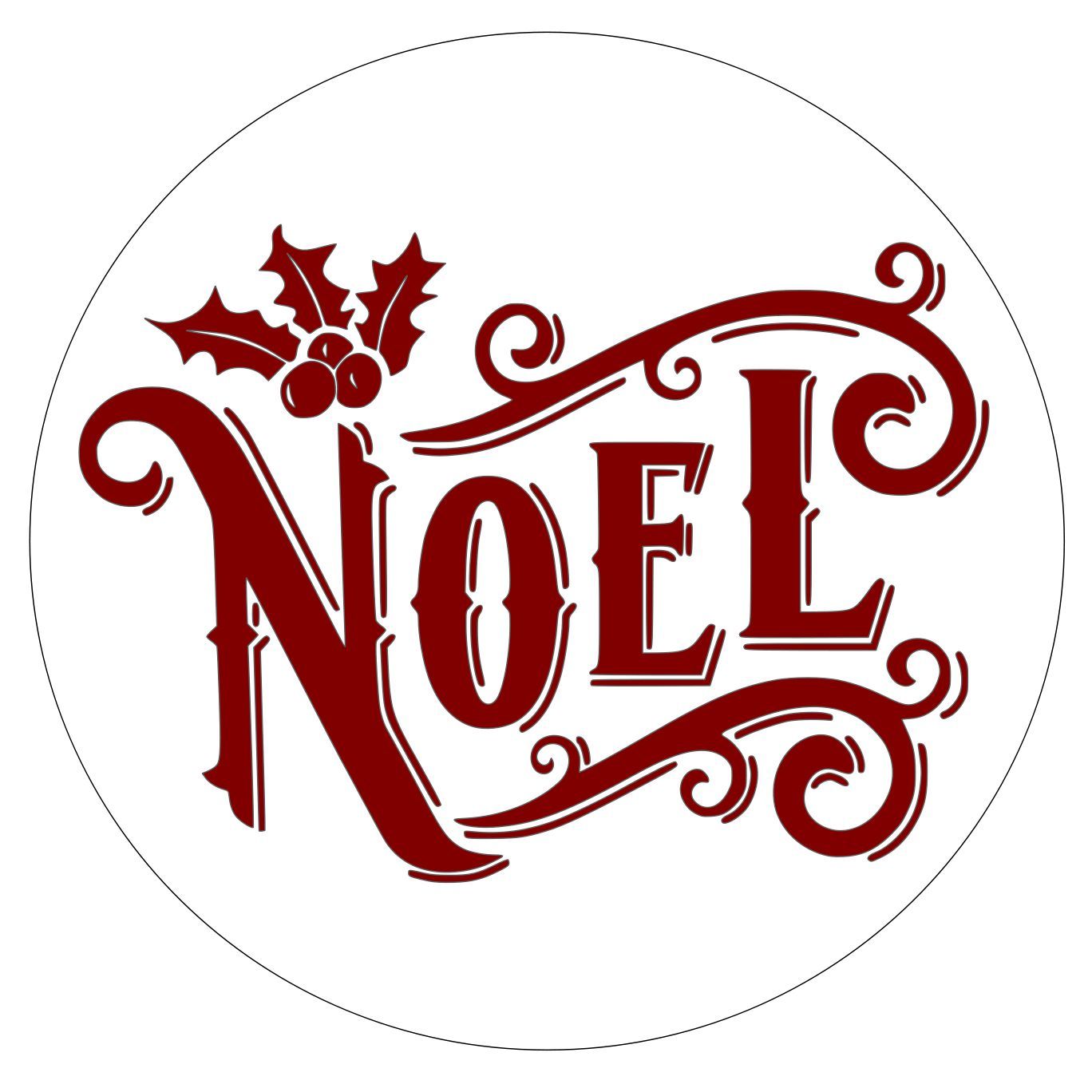 12" Holiday Rounds $37