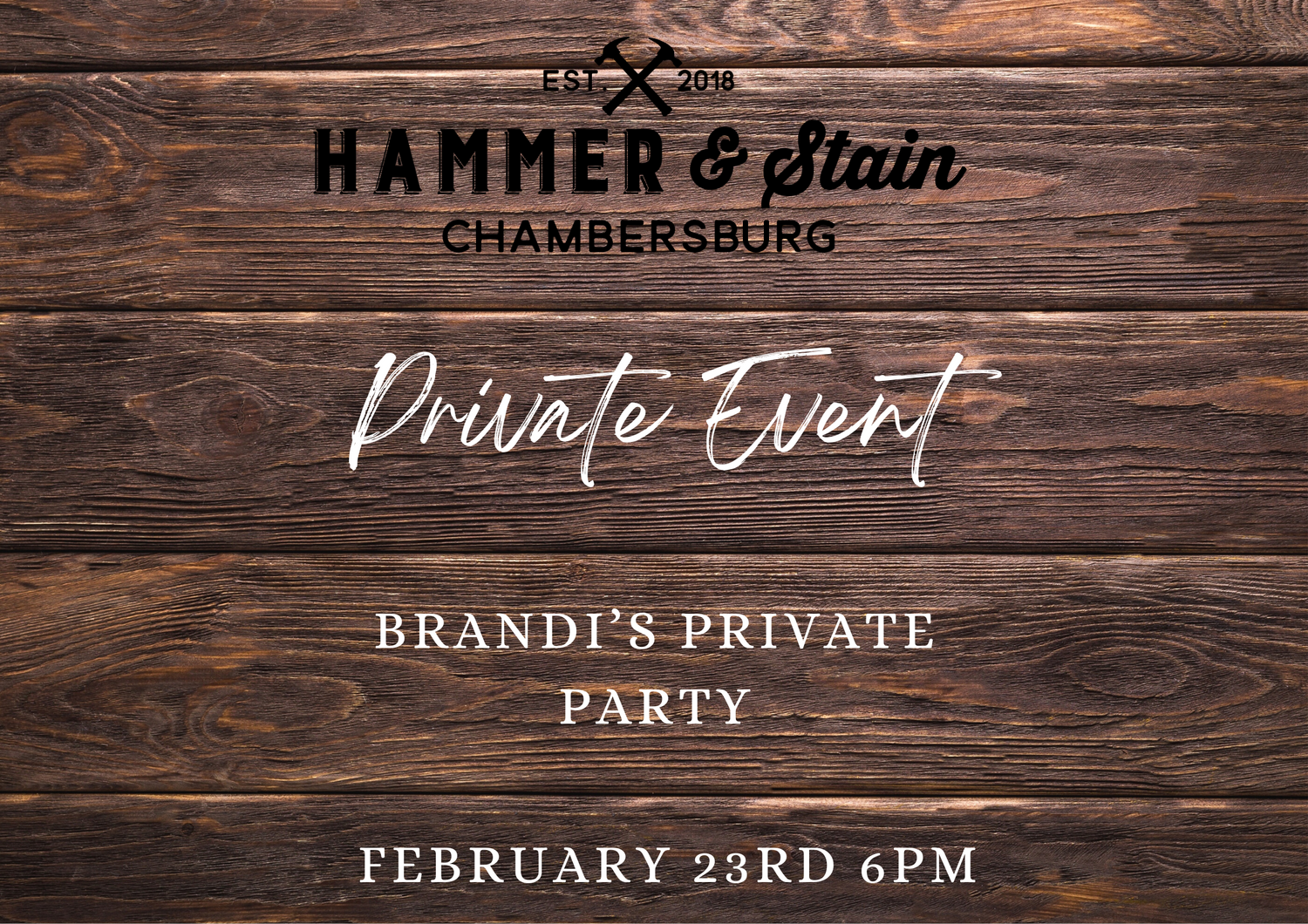 02/23/24 Brandi's Private Party 6pm