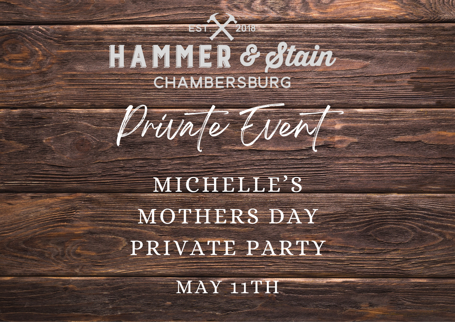 05/11/24 Michelle's Mother's Day Private Event 2pm