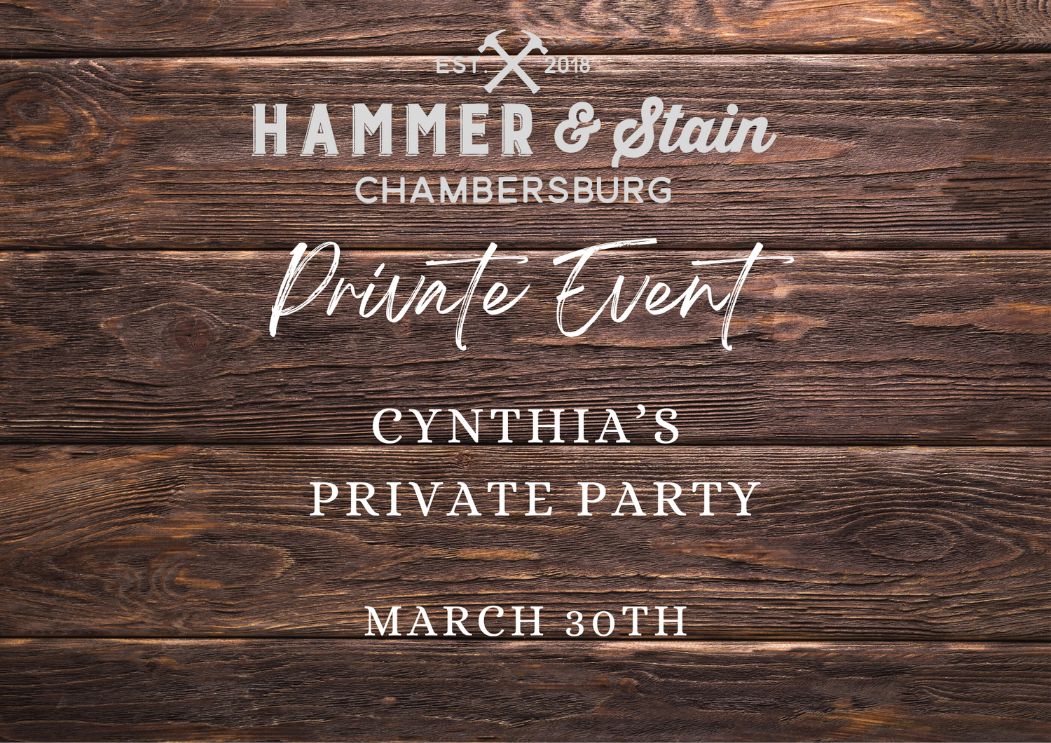 03/30/24 Cynthia's Private Party 2pm
