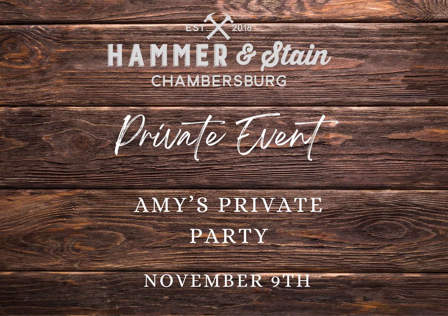 11/9/24 Amy's Private Party 10am