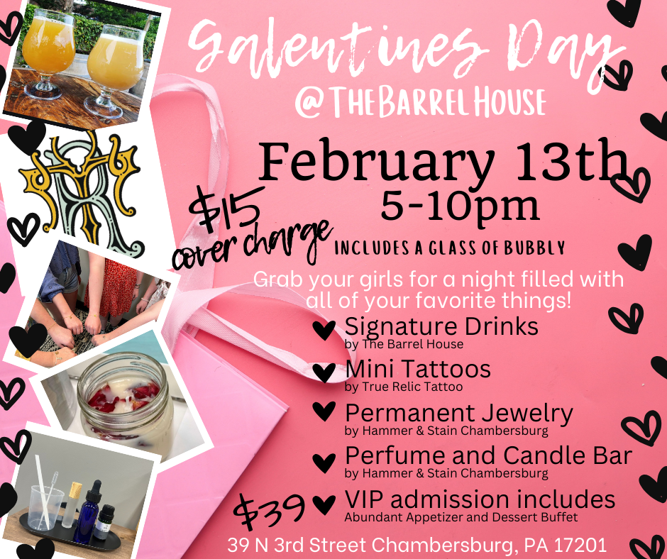 02/13/26 Galentine's Event at The Barrel House 5p-10p