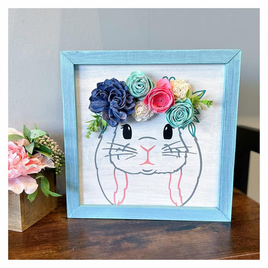 Collection Lincoln Social Framed Floral Bunny Workshop 6pm