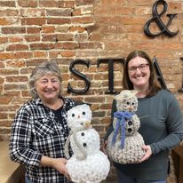 01/17/25 Cozy Knit Snowman Workshop at Ashman's Cozy Nest 6pm