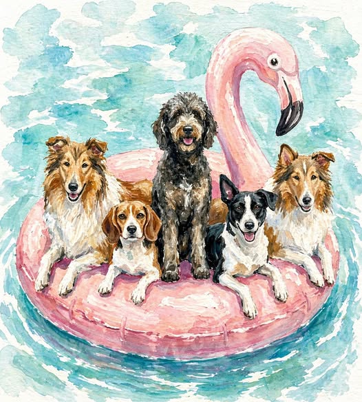 06/24/26  Cream & Canvas Pet Watercolor Workshop at Leota's Ice Cream 6pm