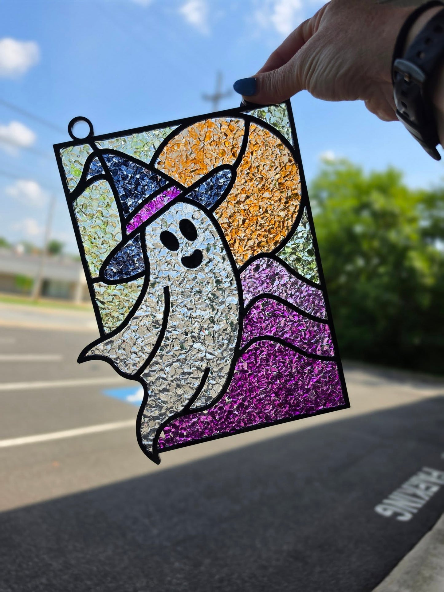10/07/26 Crushed Glass Suncatchers Workshop 6pm