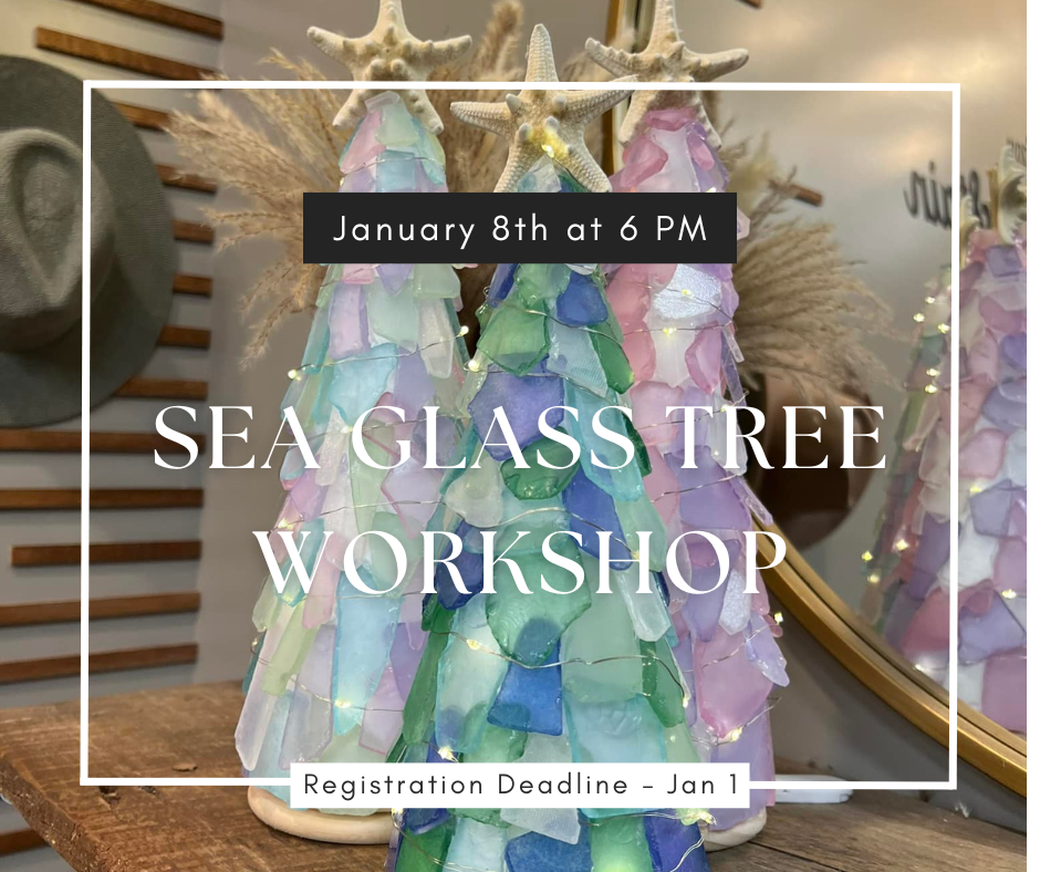 01/08/25 Seaglass Tree Workshop 6pm