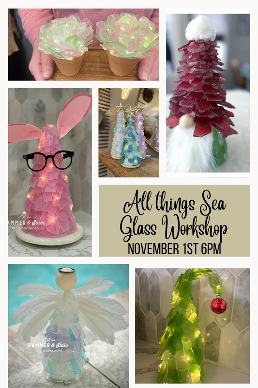 11/01/24 All Things Sea Glass Workshop 6pm