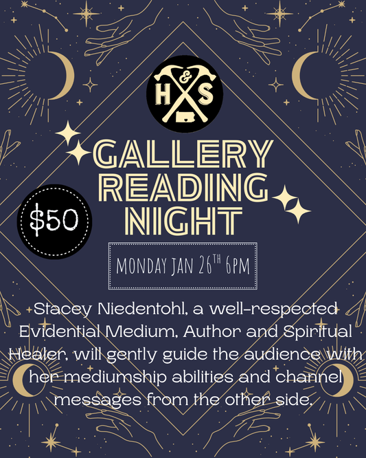 01/26/26 Gallery Reading by the Evidential Medium Stacey Niedentohl 6p-9p