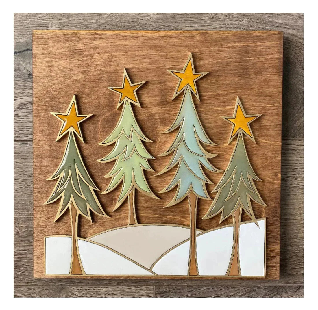 0 Collection Holiday 3D Liquid Glass Workshop - Renee