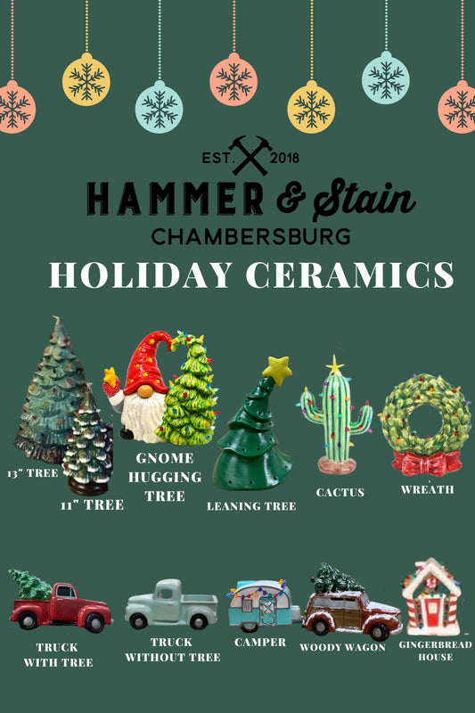 0 Collection Vintage Holiday Ceramics Workshop