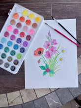 05/27/26 Birthflower Watercolor Workshop 6pm
