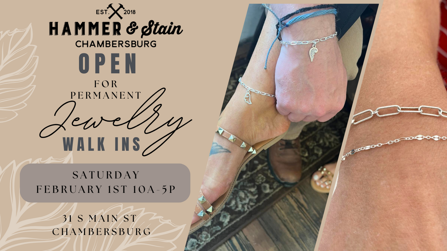 02/01/25 OPEN- Permanent Jewelry Walk INS 10a-5p