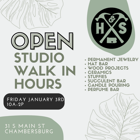 01/03/25 OPEN STUDIO- 10a-2p