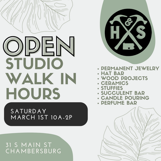 03/01/25 OPEN STUDIO- 10a-2p