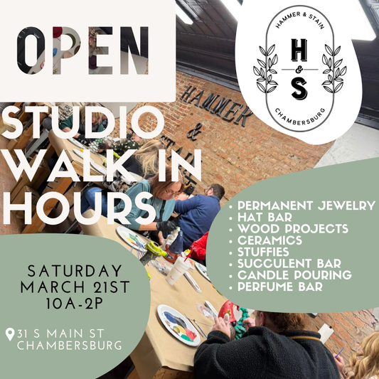 03/21/26 OPEN STUDIO- 10a-2p