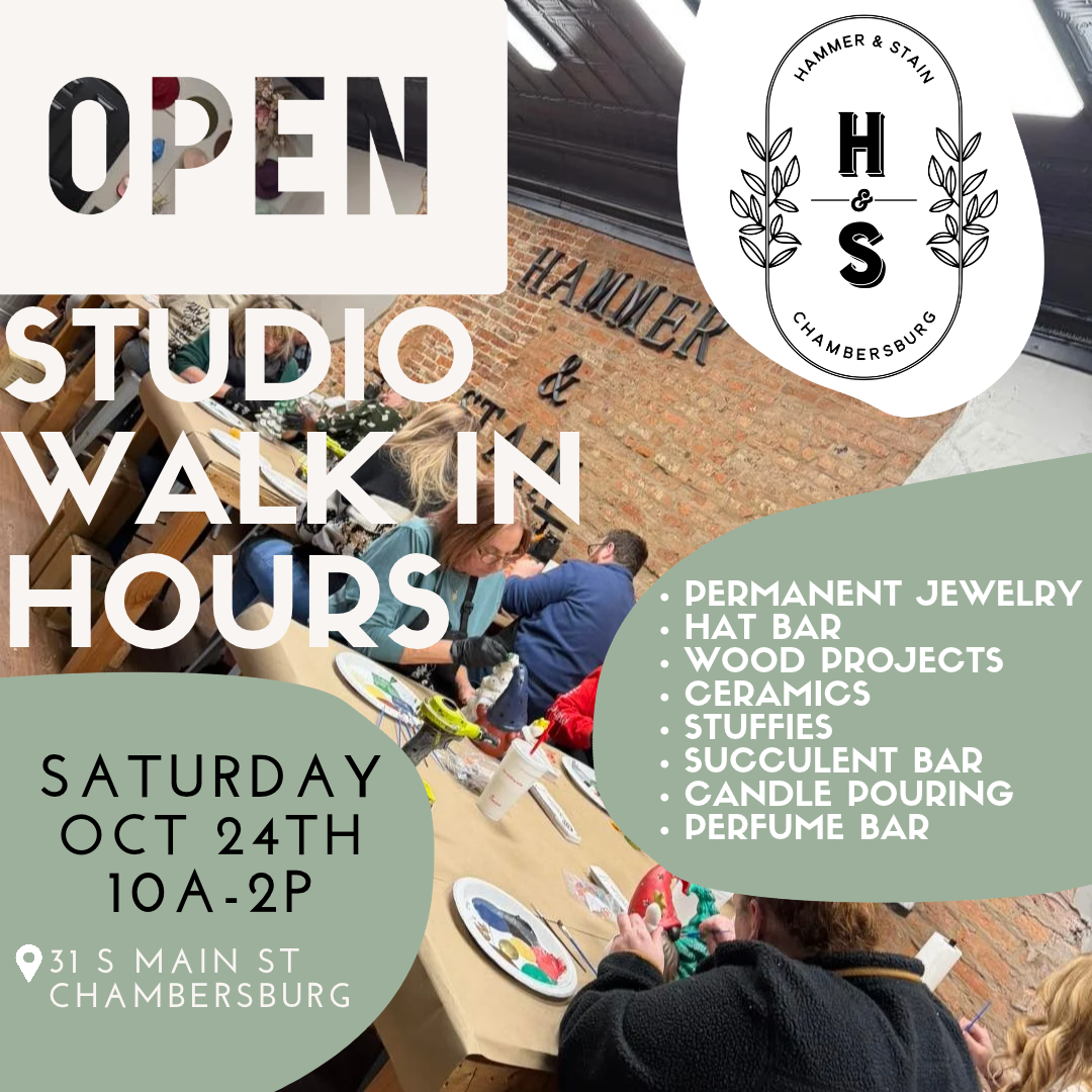 10/24/26 OPEN STUDIO- 10a-2p