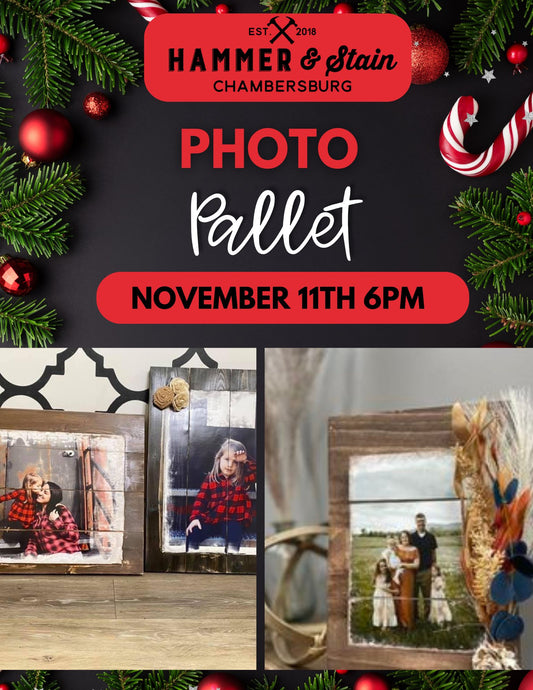 11/11/25 Photo Pallet Workshop 6pm