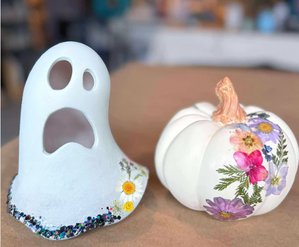10/31/26 Fall Floral Ceramics Girls Day 2pm