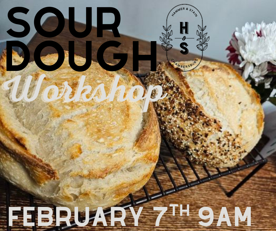 02/07/26 Sourdough Workshop with Starting all things Sourdough 9am